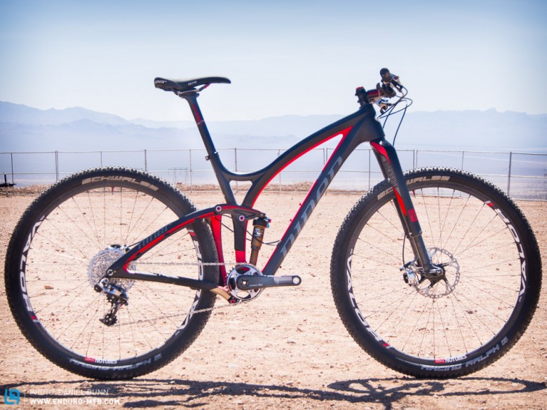 Niner Jet 9 features RDO Carbon Compaction in their top-end trail bike, a race ready "quiver killer".