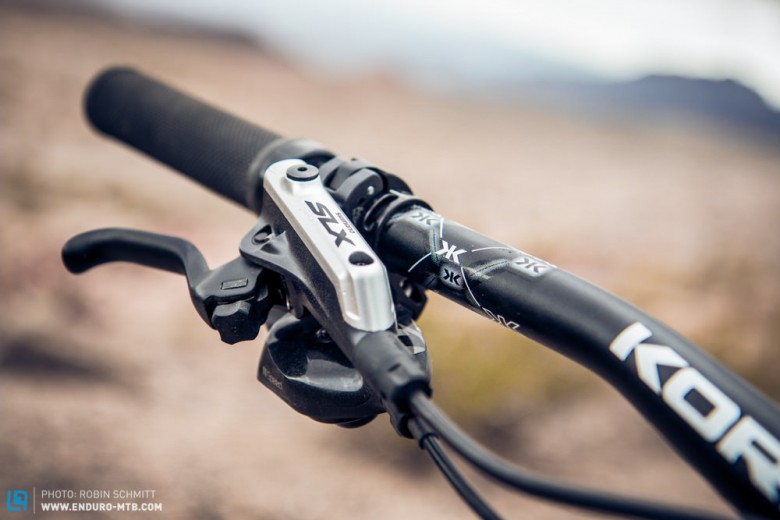 Shimano brakes are a reliable and powerful performer.