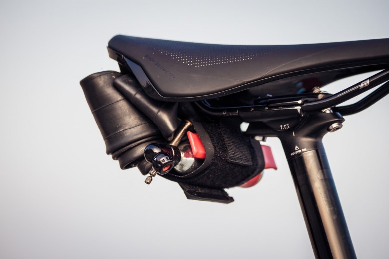The new SWAT system looks to add a better storage solution for a tube, CO2 and tyre levers.