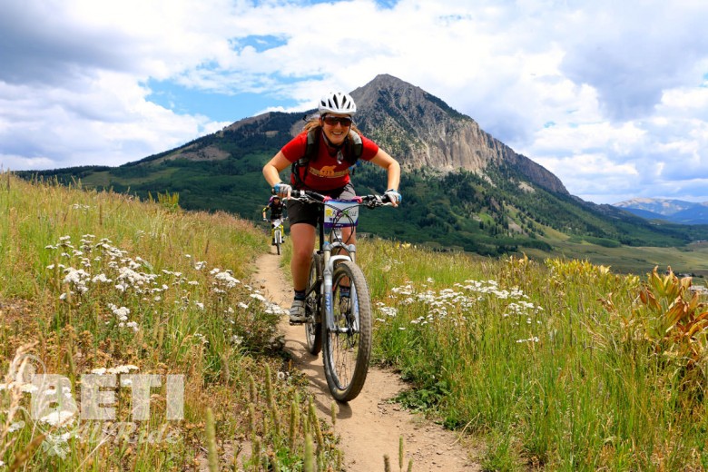 With Mt. Crested Butte in the background, who doesn't want to ride in this kind of amazing environment? 
