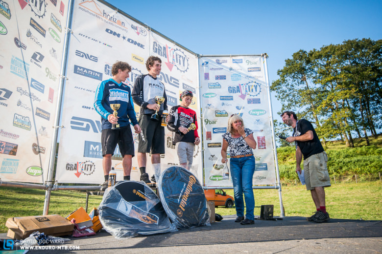 Leigh takes the overall Junior Enduro title