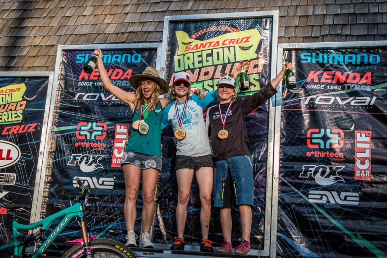 Not only does Kim Russell crush the white water in her Kayak but she also crushed the competition this year at the Oregon Enduro Series.