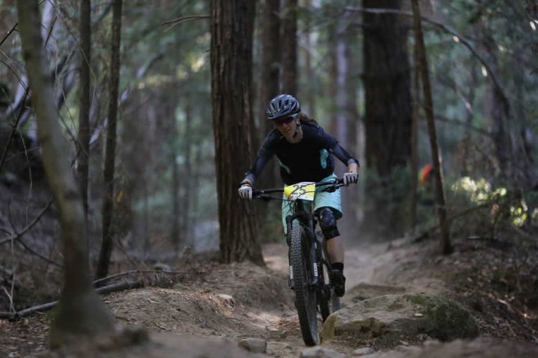Lea Davidson with Specialized Racing, rode smooth and fast all day putting her to the top of the Pro/Open Women’s podium. Photo: Bogdan Marian