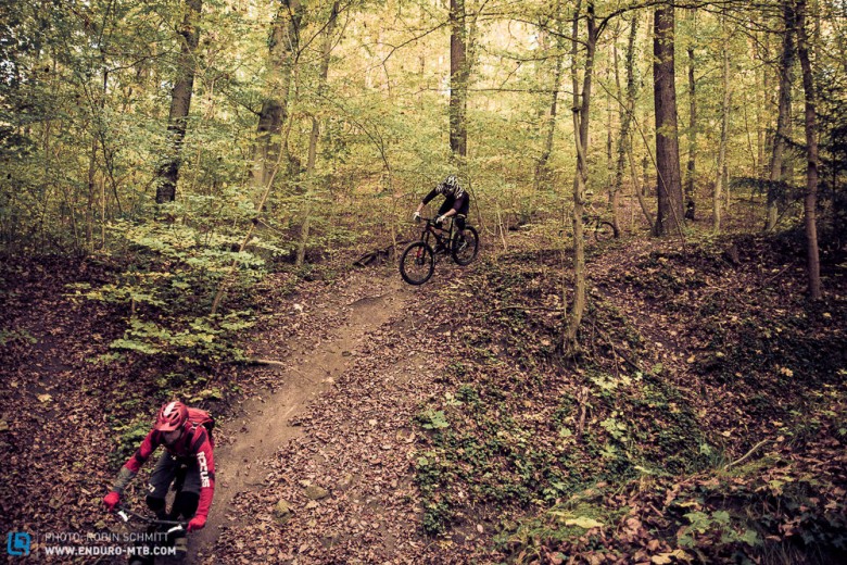 The local trails (even washed out sections) were nowhere near pushing  the limits of  the ultra-confident Focus SAM.