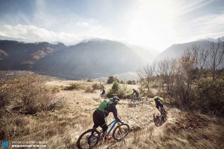 We tested the leading trail, cross country and enduro bikes on the challenging trails of South Tyrol