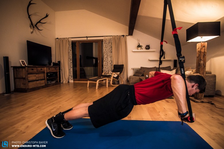 The sling trainer is a versatile piece of equipment that is portable and relatively low-cost. Here are 4 great exercises!