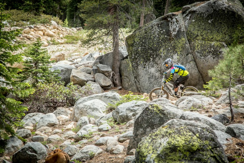Navigating a rocky, technical course. Photo: Called to Creation.