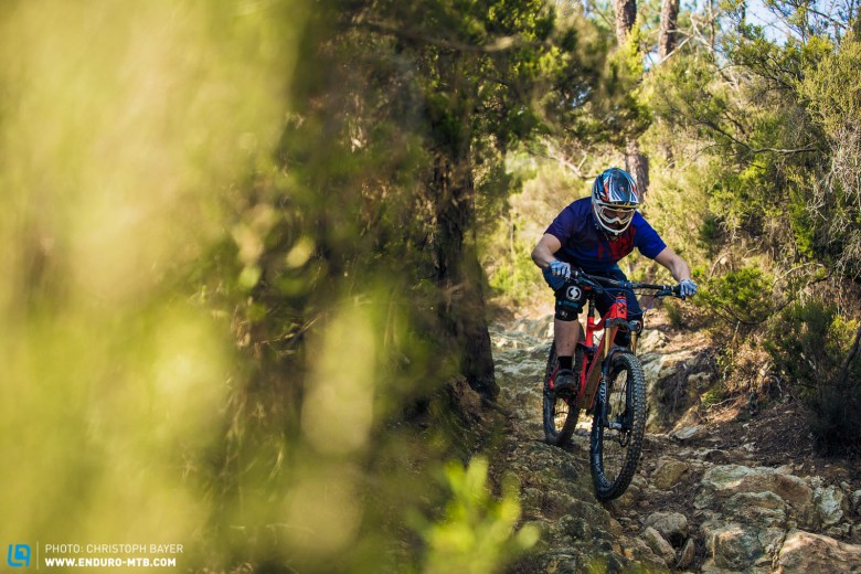 One of the EWS stages in Finale was the ultimate test for the high-end racebikes