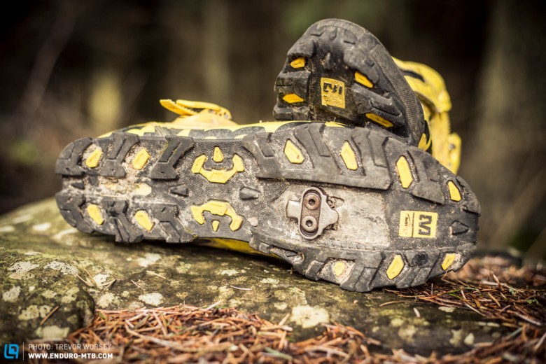 The sole is stiffer than the Alpine XL and has ample space for optimum cleat position