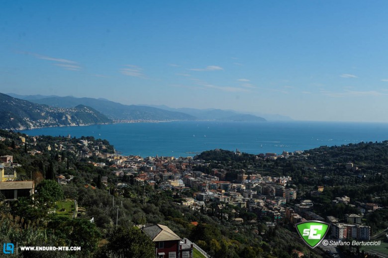 The view that welcomes the riders to Santa Margherita Ligure, access village to Portofino, is a postcard from Liguria, a region that has seen the birth of modern enduro racing and the area with the highest concentration of costal trails that we are aware of. 