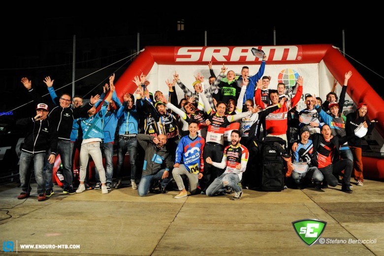 The last podium of the year, with all 2014 winners.
