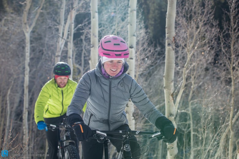 Yes, you still need to dress warm and prepare for cold conditions, even though you'll be riding hard. 