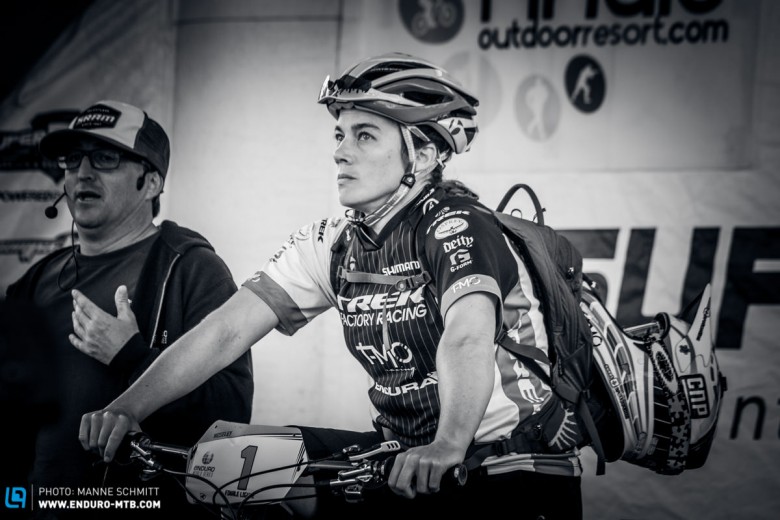 Going into the final day of EWS Finale, there could be no hiding the pressure 