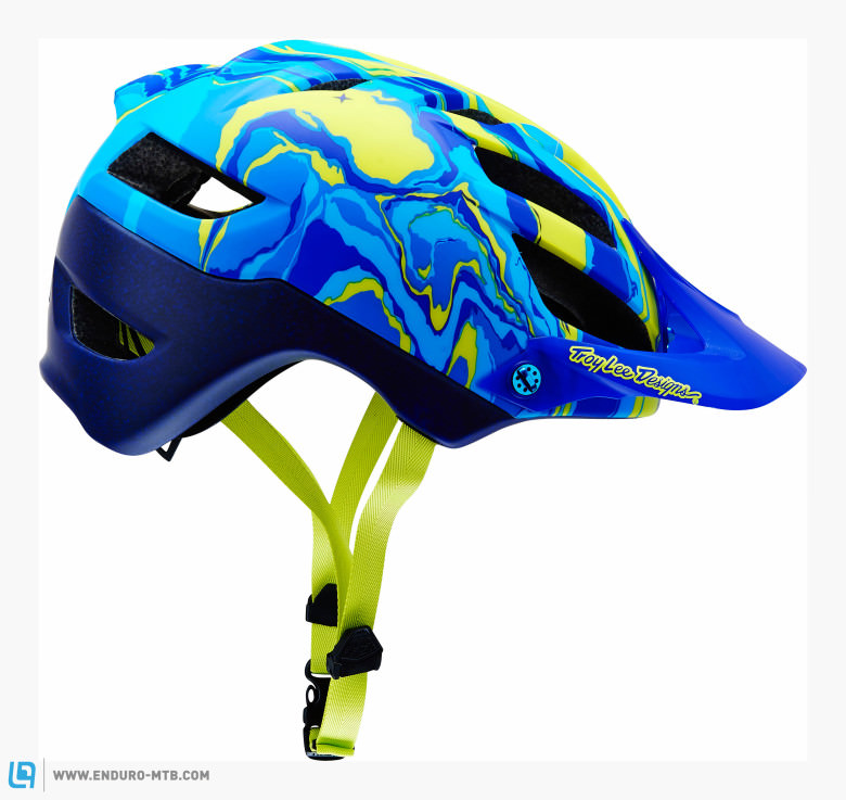 You will definitely stand out in the crowd rocking this helmet.
