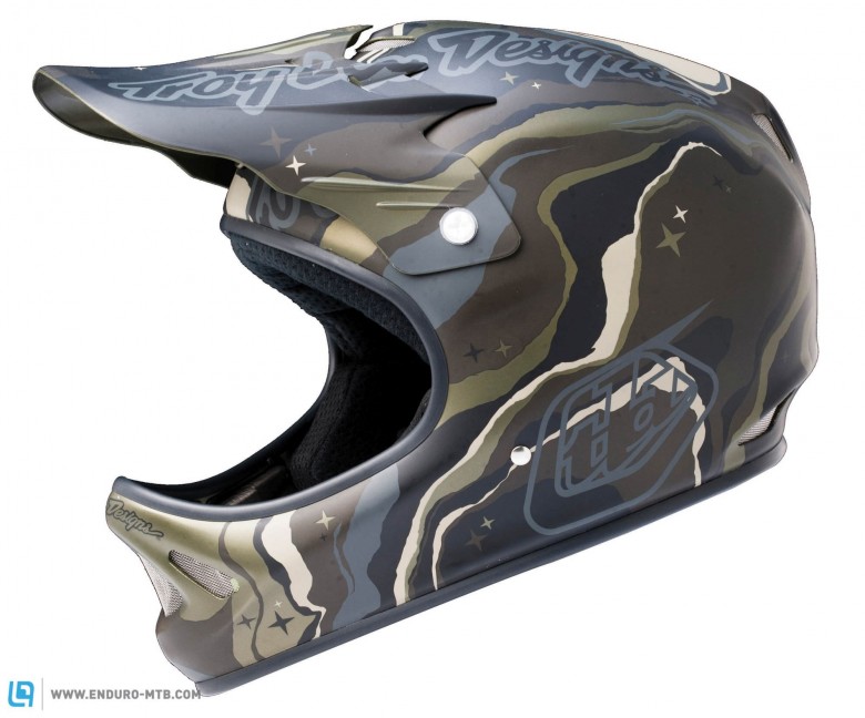 You can opt for a matte camouflage if you want to sneak up on your friends at the bike park.