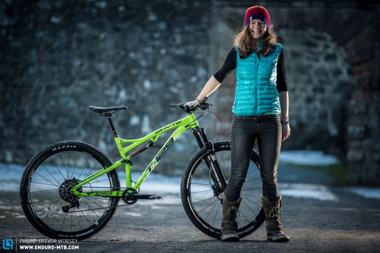 Cat Smith is stoked with her new marathon/trail ride for the season