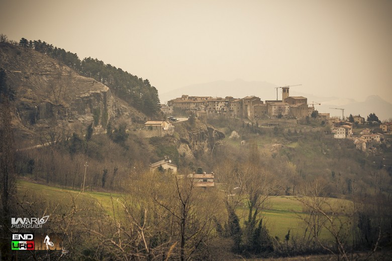 Talamello town in the south Emilia Romagna, home of "Fossa cheese", an amazing tipical italian cheese