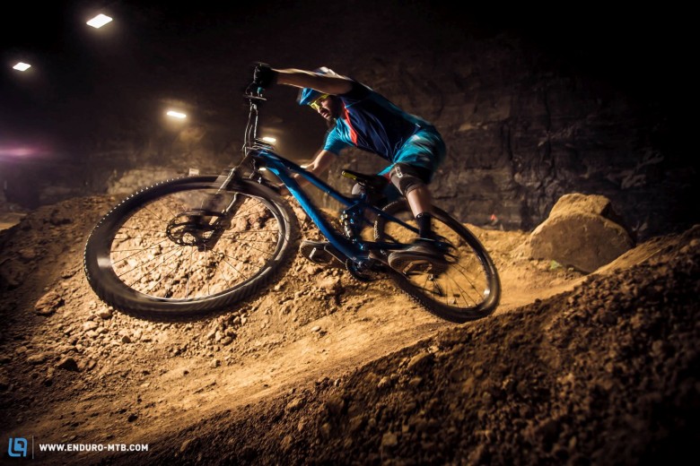 Rob makes his Canyon Spectral 29er look like a DJ bike.