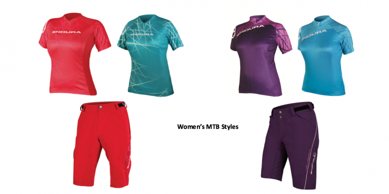 Of course Endura also have lots of new, stunning, colourful MTB kit for ladies!