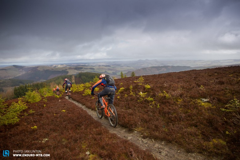 The Whyte Enduro Team were out in force, here is one from practice