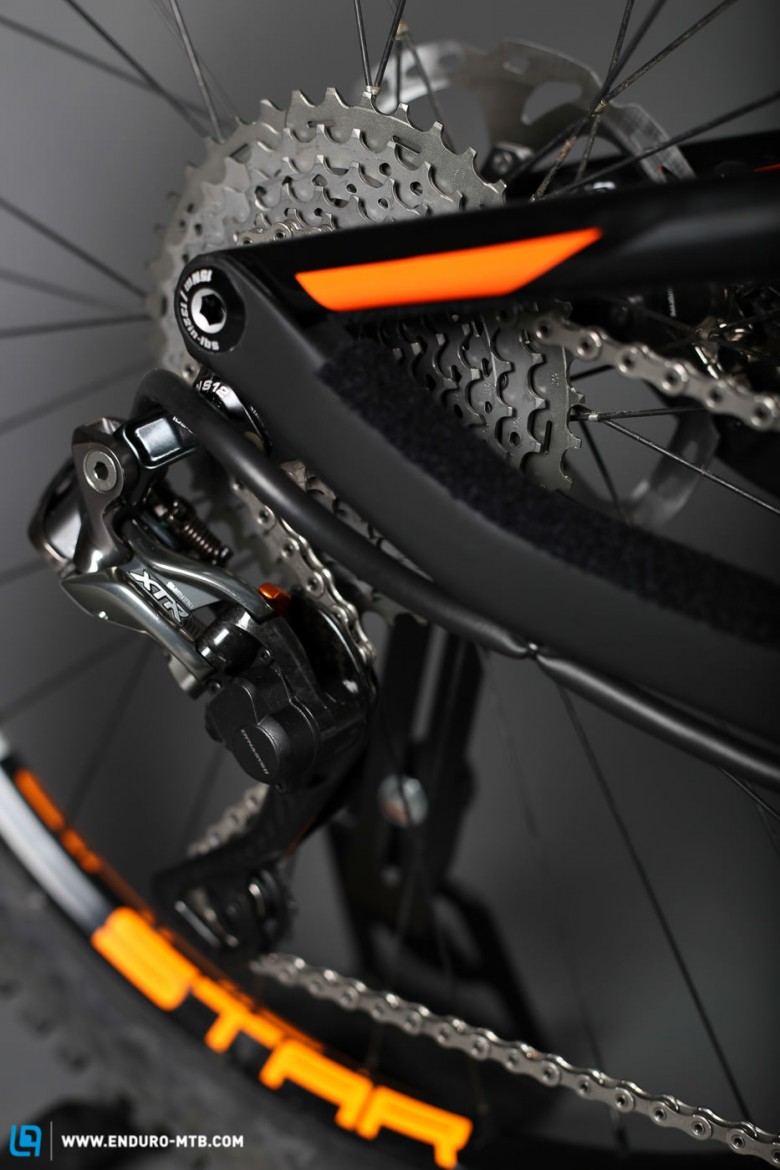 Shimano Di2 lets Remy customize his shifting to his own preferences and the demands of the course.