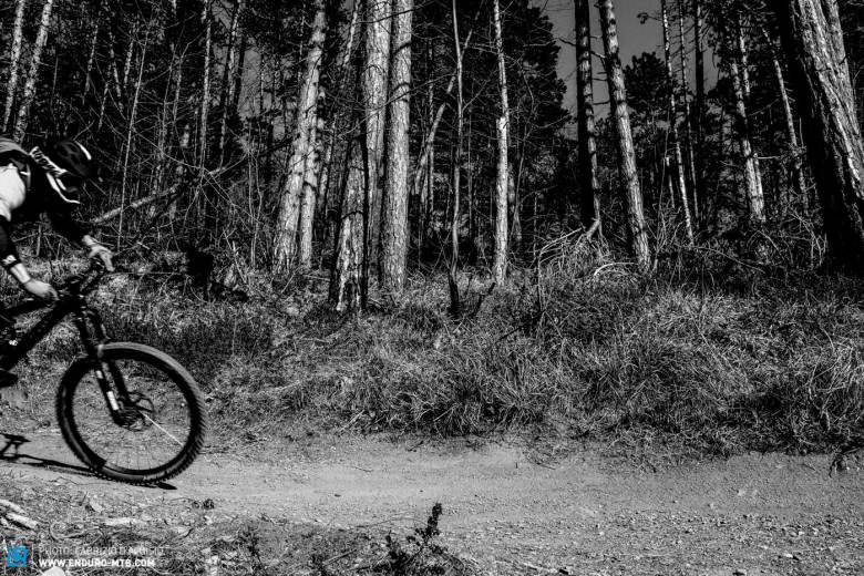 Enduro-Bikes mit 160 mm Federweg und 27,5”-Rädern sind meist die beste Wahl für die ligurischen Trails. 
