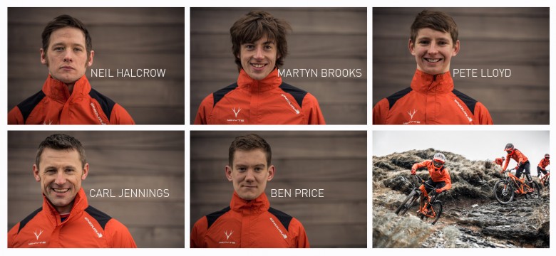 The lineup - the team have already taken podums at UKGE, EWS and Trans Savoie races. 2015 will be a big year