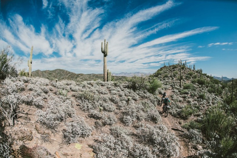 The Black Canyon Trail leads about 80km trough the wild landscapes of Arizona.