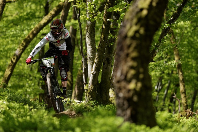 Ludovic OGET, the young talented rider beats all the EWS riders and got the 2nd position!