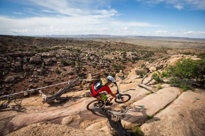 Moab is known for being technical, which some riders thrived on