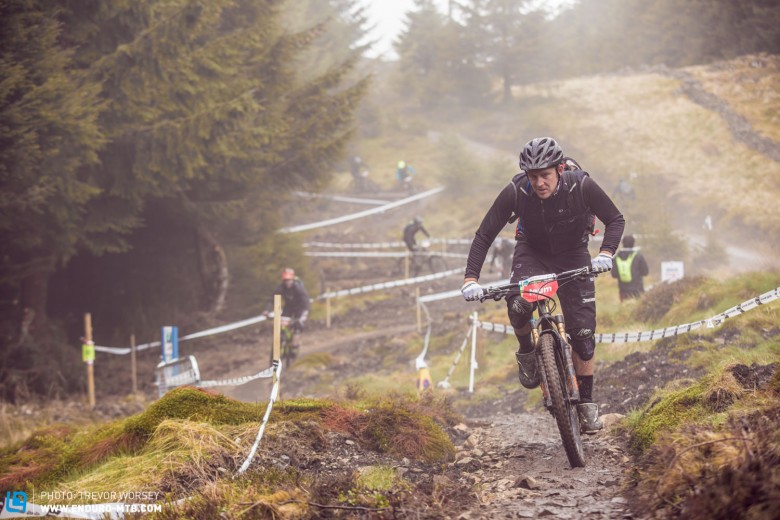 The Glentress day is going to really test riders on the pedals