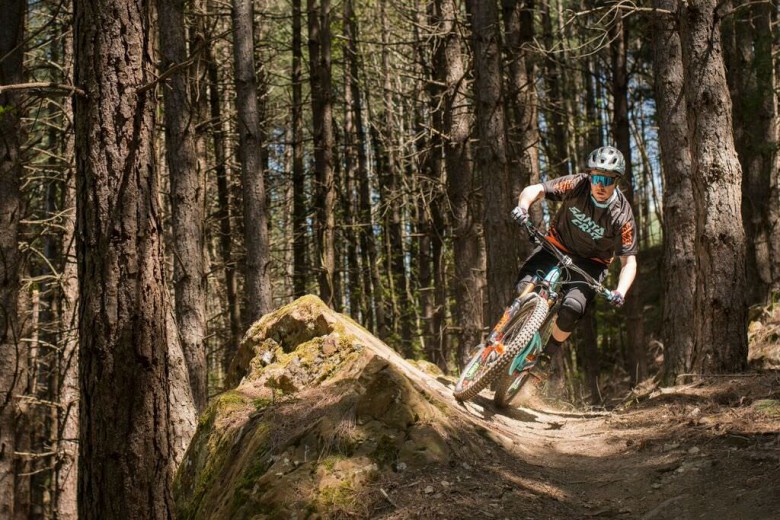 Beautifully maintained trails with fast, flowing switchbacks that are a rarity to most bikeparks...