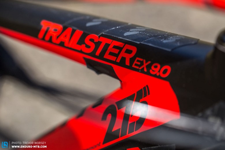 The 140 mmm Trailster is aimed at the trail/enduro rider who likes to ride aggressively