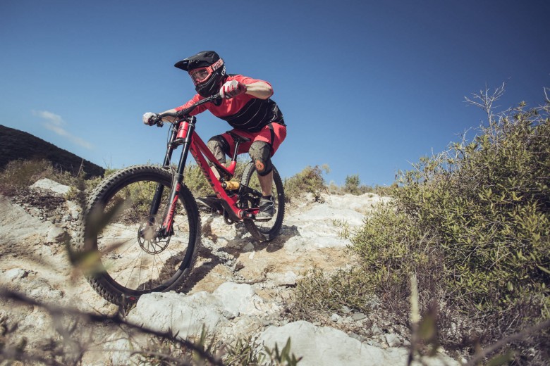 "With the objective of testing the bike on suitably challenging terrain against each direct competitor; there could only be one location - Finale Ligure."