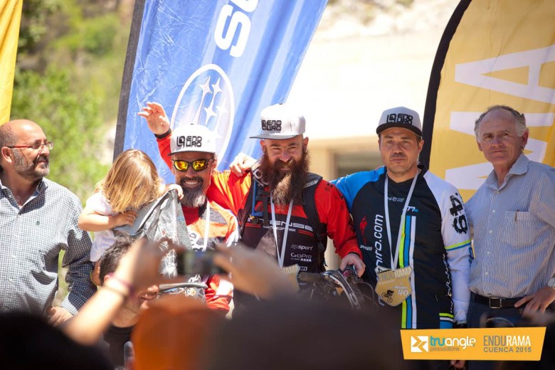 Jacobo Santana took to the tallest podium, with over 20 years experience in the bike world!