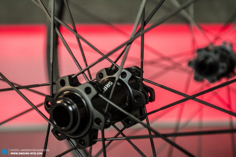 “One size fits all. SRAM wheel design eliminates the need for different spoke sizes.”