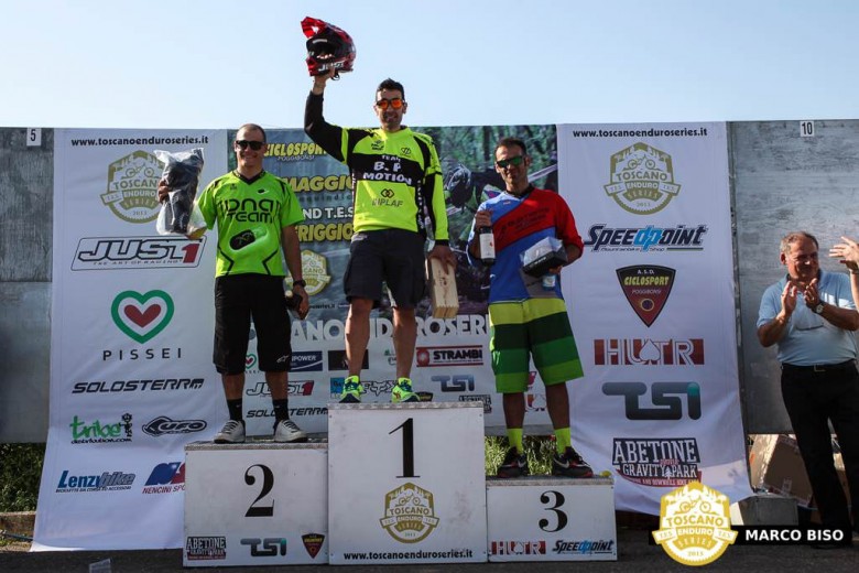 For the amateur division, Marco Mazzi put in a consistent day to take the top step, followed by Leonardo Piccini in second and Francesco Pallini in third.