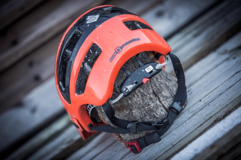 "Vent positions makes it easy to affix most helmet-mounted lights to the shell."