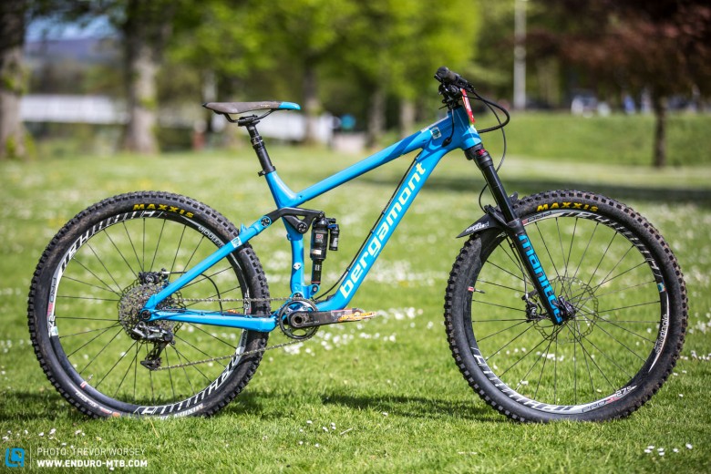 The new Bergamont En-Core is a low and long, 160/165mm travel agressive trail beast
