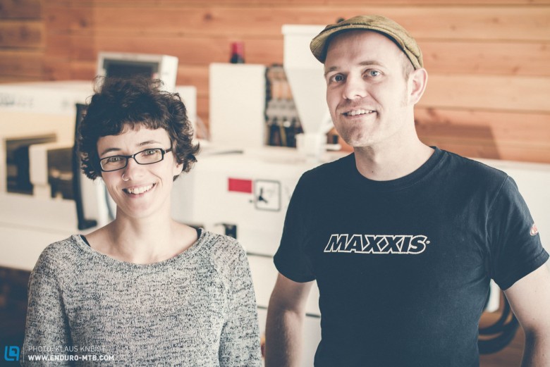 Melanie Keding und Steffen Dittmar sind die Inhaber der Dämpferklinik und Entwickler der Sentinel Wipers.