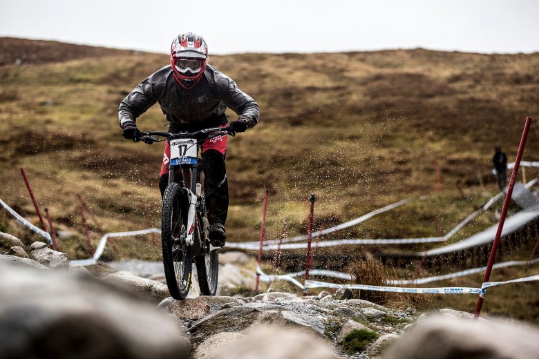 , during the Ft William MTB World Cup, Scotland.
