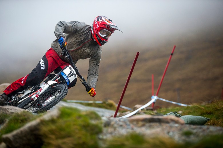 , during the Ft William MTB World Cup, Scotland.