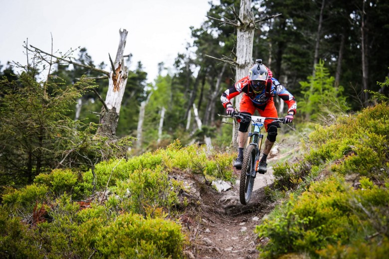 "I must say that the feeling once I got back into the saddle on our local trails was not the best, I was very far from the condition that I should have been to be able to push hard downhill"