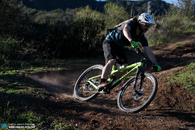 The Trek Fuel EX 27.5 had the ability to absolutely shred the flowing sections of the California trails