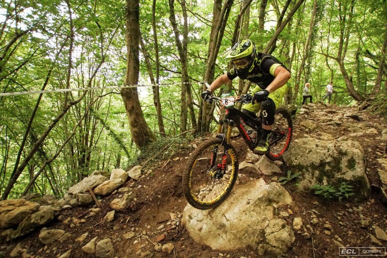 Technically demanding terrain awaited the competitors of the Enduro Cup in Brembilla.