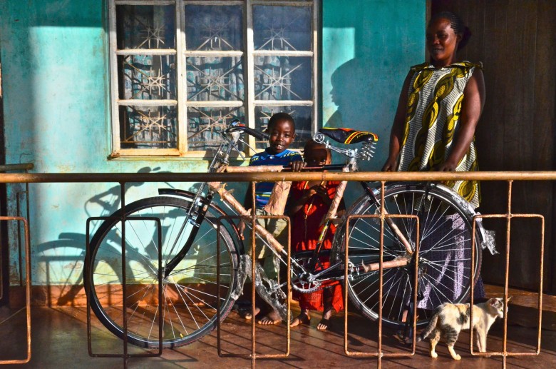 Die gespendeten Räder sind meist sogenannte „Africa Bikes“, die robust und leicht zu warten sind.