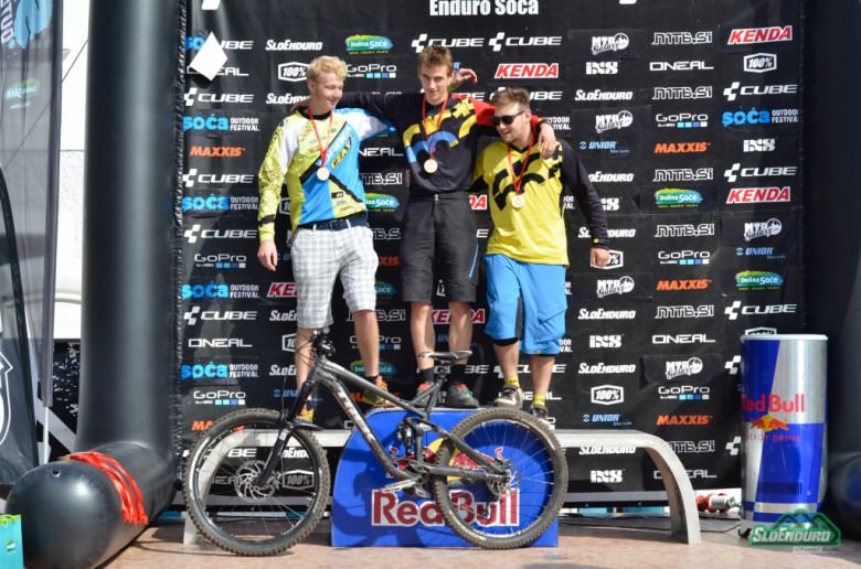 Master 1 podium: Jaka Tancik, Robert Kordež, Sebastjan Stres