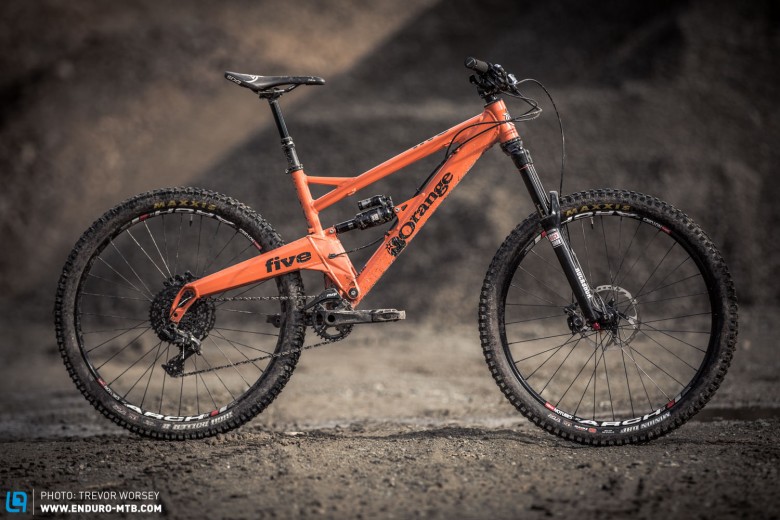 The new Orange Five RS, 13.75 kg of hinged fun