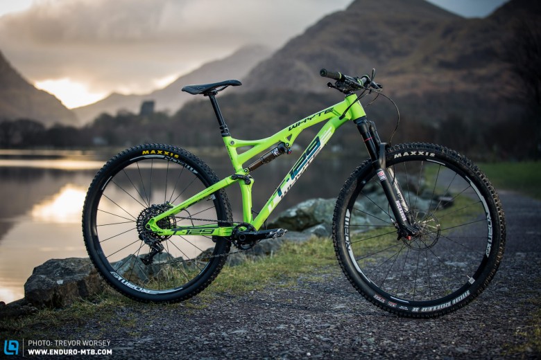 The Whyte T129 blends 29er stability with sharp agile handling