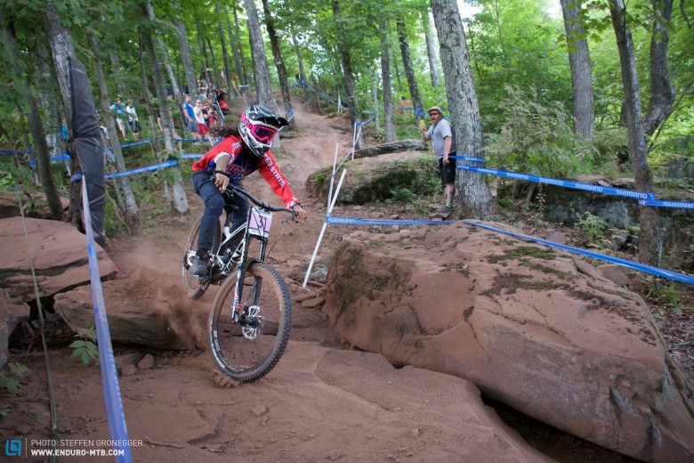 No strings attached – Missy on her World Cup run in Windham.